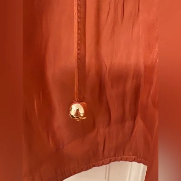 RACHEL Rachel Roy Long Sleeve Peasant Blouse - NWOT - Picture 6 of 14